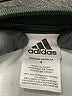 Adidas 100% Polyester Graphic Gray Track Jacket Size 4 - photo 3
