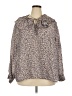 H&M Gray Long Sleeve Blouse Size XXL - photo 1