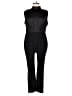 Shein 100% Polyester Solid Black Jumpsuit Size 0X - photo 1