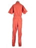 OVERLOVER 100% Cotton Solid Orange Jumpsuit Size XS - photo 2