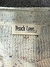 Peach Love 100% Polyester Tweed Ivory Pullover Sweater Size L - photo 7