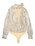 Jonathan Simkhai Gold Bodysuit Size S - photo 1