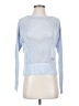 Sanctuary 100% Cotton Blue Long Sleeve Top Size XS - photo 1