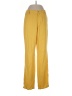 DONNI Solid Yellow Casual Pants Size L (estimated) - photo 1