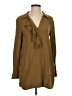 Free People Brown Long Sleeve Polo Size S - photo 1