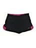 Reebok 100% Polyester Color Block Black Athletic Shorts Size M - photo 1