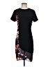 Sachin + Babi 100% Polyester Graphic Black Casual Dress Size 2 - photo 1
