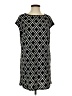emerald Graphic Black Casual Dress Size S - photo 1