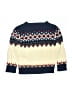 Cat & Jack Print Blue Pullover Sweater Size 4T - photo 2
