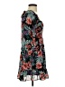 Lost + Wander 100% Recycled Polyester Tropical Black Casual Dress Size XS - photo 4