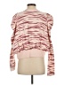 Free People Animal Print Pink Pullover Sweater Size S - photo 2