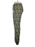 Lularoe Print Teal Casual Pants Size 1X (Tall & Curvy) - photo 5