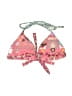 Maaji Floral Pink Swimsuit Top Size L - photo 2