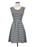 Xhilaration Stripes Gray Casual Dress Size XS - photo 1