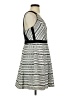 Adelyn Rae Chevron-herringbone White Cocktail Dress Size S - photo 4