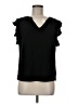 Dokotoo Black Short Sleeve Top Size M - photo 1