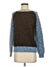Si-iae Tweed Blue Pullover Sweater Size S - photo 1