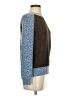 Si-iae Tweed Blue Pullover Sweater Size S - photo 4