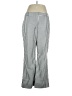 Worthington Stripes Gray Silver Casual Pants Size 16 - photo 1