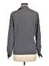 Evan Picone 100% Polyester Polka Dots Black Long Sleeve Blouse Size 6 - photo 2
