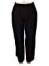 Cider Solid Black Casual Pants Size 2XL - photo 1