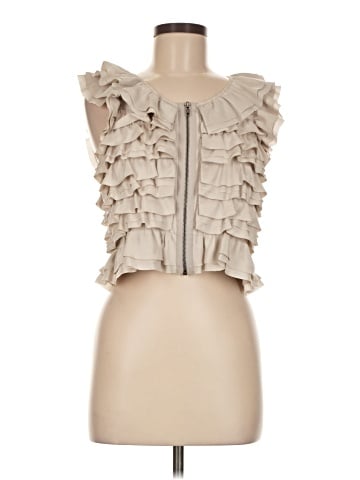 Theory Sleeveless Silk Top (view 1)