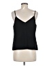 Banana Republic 100% Polyester Black Sleeveless Top Size M - photo 2