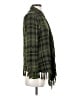 Willow & Clay 100% Rayon Plaid Green Long Sleeve Blouse Size S - photo 4