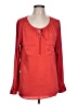 The Limited Red Long Sleeve Blouse Size L - photo 1