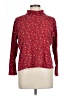 Talbots 100% Cotton Red Turtleneck Sweater Size L - photo 1