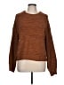 Universal Thread Solid Brown Pullover Sweater Size L - photo 1