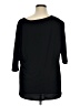 Allison Taylor Black 3/4 Sleeve Top Size 1X - photo 2