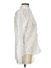 Zara 100% Baumwolle Ivory Long Sleeve Blouse Size S - photo 4