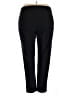 Simplee Solid Black Active Pants Size 22 - photo 2
