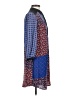 Moulinette Soeurs 100% Polyester Print Blue Casual Dress Size XS - photo 4