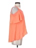 Modern Vintage 100% Polyester Orange Short Sleeve Top Size S - photo 4