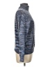 Rafaella Metallic Blue Turtleneck Sweater Size L - photo 4