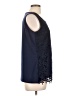 Davina Blue Sleeveless Blouse Size 12 - photo 4