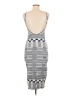 Assorted Brands Graphic Gray Casual Dress Size M - photo 2