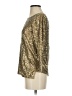 J.Crew Gold 3/4 Sleeve Top Size XS - photo 5