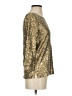 J.Crew Gold 3/4 Sleeve Top Size XS - photo 4