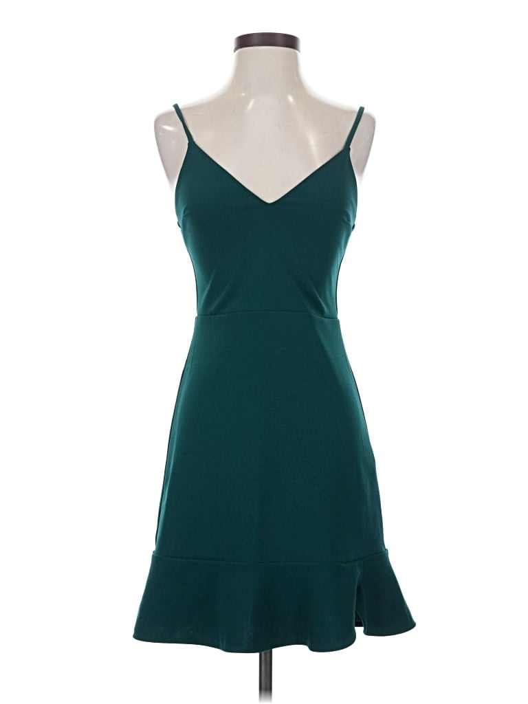 Pre-owned Express Cocktail Dress In Blue