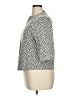 W5 Chevron-herringbone Gray 3/4 Sleeve Blouse Size XL - photo 5