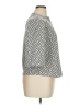 W5 Chevron-herringbone Gray 3/4 Sleeve Blouse Size XL - photo 4