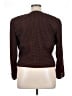 Jaeger Polka Dots Burgundy Blazer Size XL (estimated) - photo 2