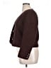 Jaeger Polka Dots Burgundy Blazer Size XL (estimated) - photo 5