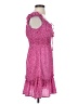 Unbranded 100% Polyester Polka Dots Pink Cocktail Dress Size S - photo 4