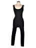 Fabletics Solid Black Jumpsuit Size L - photo 1
