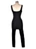 Fabletics Solid Black Jumpsuit Size L - photo 2