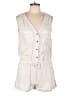 On The Road... Solid Ivory Romper Size S - photo 1